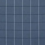 Schumacher 85911 Taos Grid Blue fabric swatch