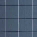 Schumacher 85911 Taos Grid Blue fabric swatch