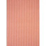 Schumacher 79082 Tarnby Stripe Coral fabric swatch