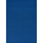 Schumacher 79081 Tarnby Stripe Indigo fabric swatch