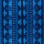 Schumacher 79081 Tarnby Stripe Indigo fabric swatch
