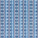 Schumacher 79080 Tarnby Stripe Sky fabric swatch