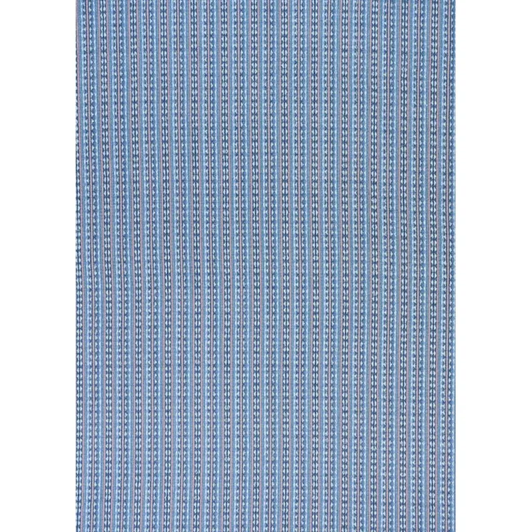 Schumacher 79080 Tarnby Stripe Sky fabric swatch