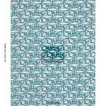 Schumacher 182761 Tarot Hand Block Mineral Blue fabric swatch