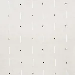 Schumacher 177901 Tashmoo Black & White fabric swatch