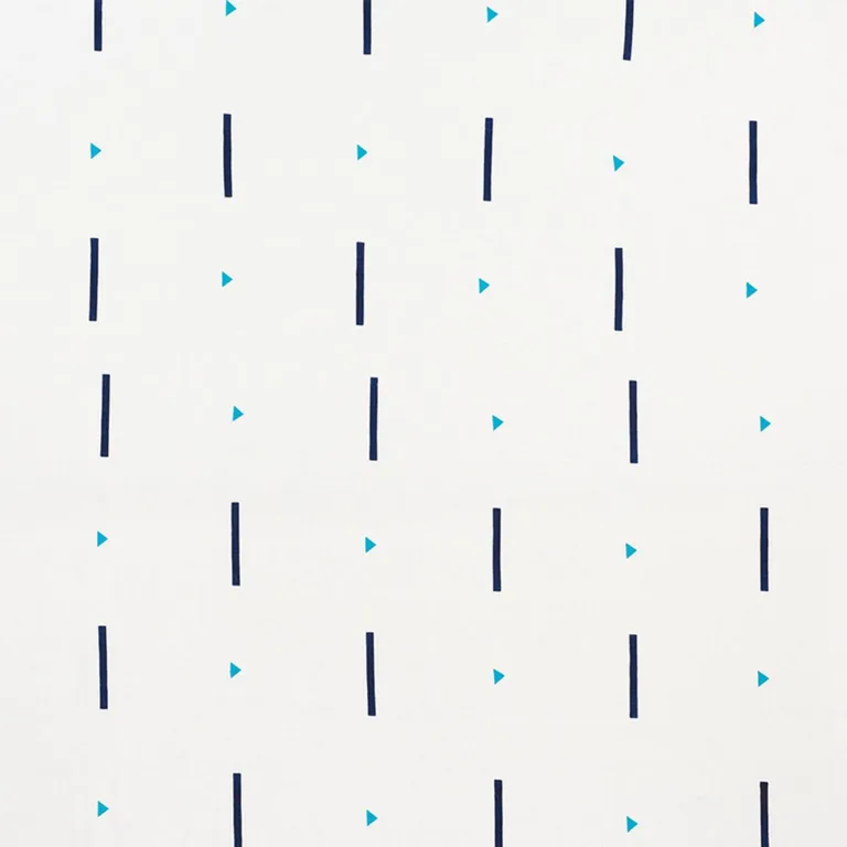 Schumacher 177900 Tashmoo Hand Block Print Black & White fabric swatch