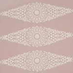 Schumacher 85670 Tasmin Embroidery French Lilac fabric swatch