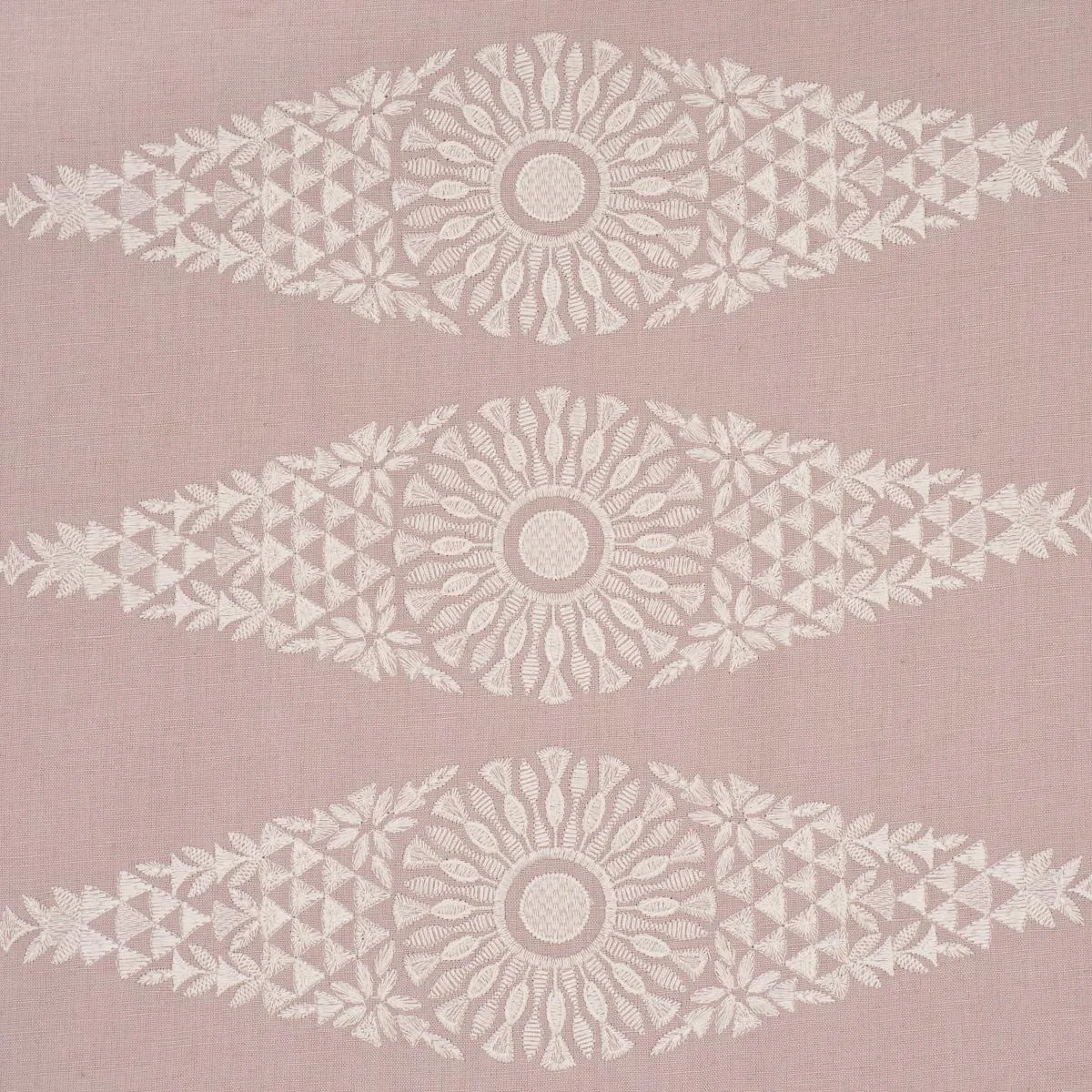 Schumacher 85670 Tasmin Embroidery French Lilac fabric swatch