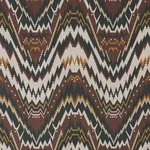 Schumacher 79040 Tauride éPinglé Brown fabric swatch