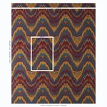 Schumacher 79041 Tauride éPinglé Jewel fabric swatch