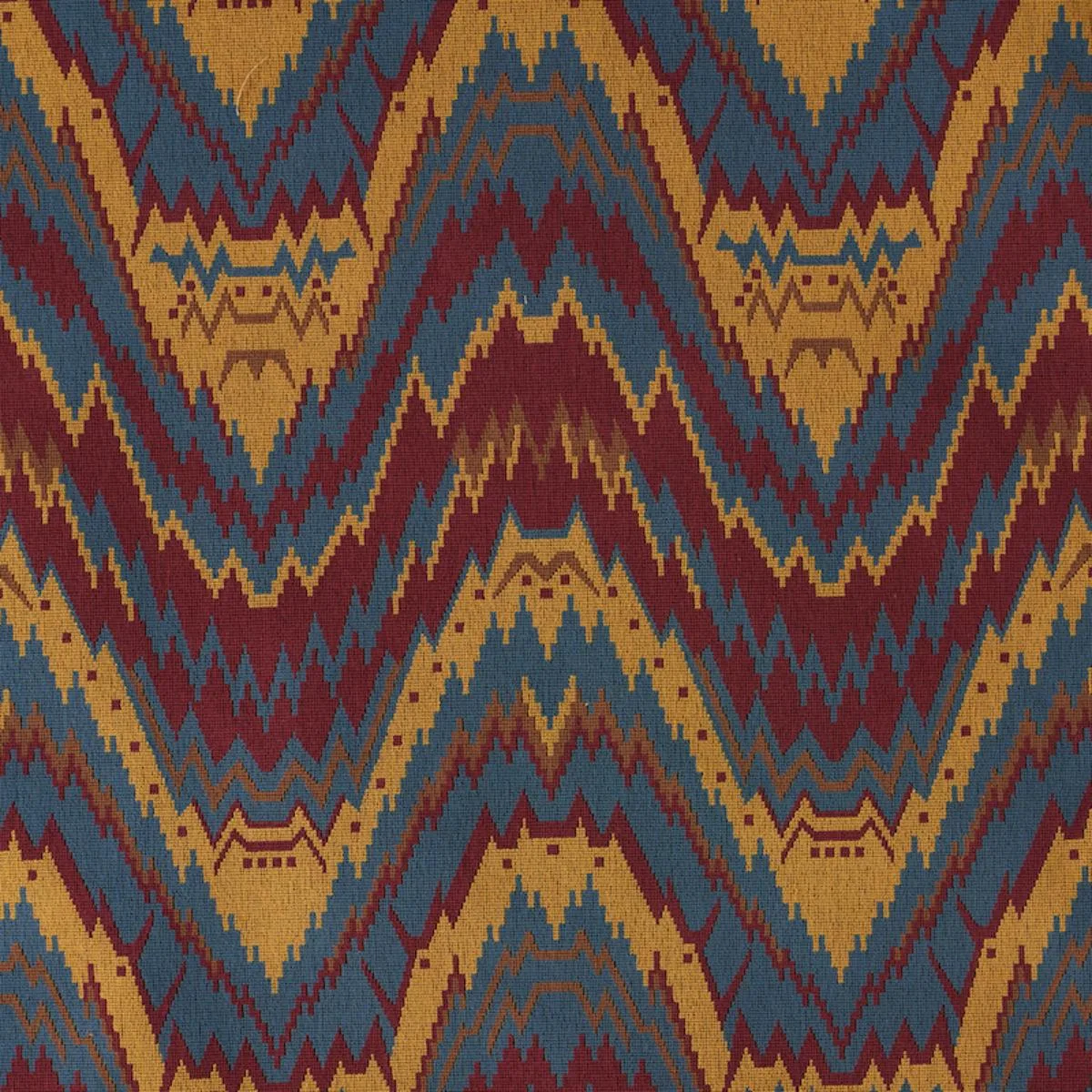 Schumacher 79041 Tauride éPinglé Jewel fabric swatch