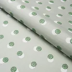 Schumacher 81842 Taylor Embroidery Green fabric swatch
