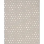 Schumacher 81840 Taylor Embroidery Ivory On Natural fabric swatch