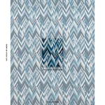 Schumacher 82740 Taylor Velvet Lapis fabric swatch