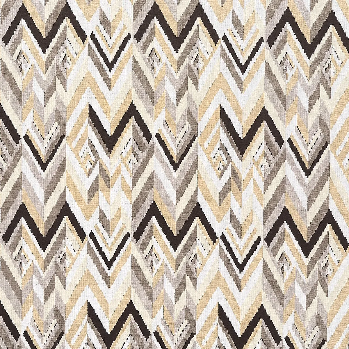 Schumacher 82741 Taylor Velvet Pebble fabric swatch