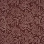 Schumacher 182590 Tayrona Palm Mosaic Cayenne Latte fabric swatch