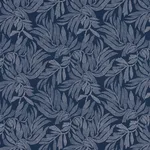 Schumacher 182592 Tayrona Palm Mosaic Pacific Ocean Hues fabric swatch