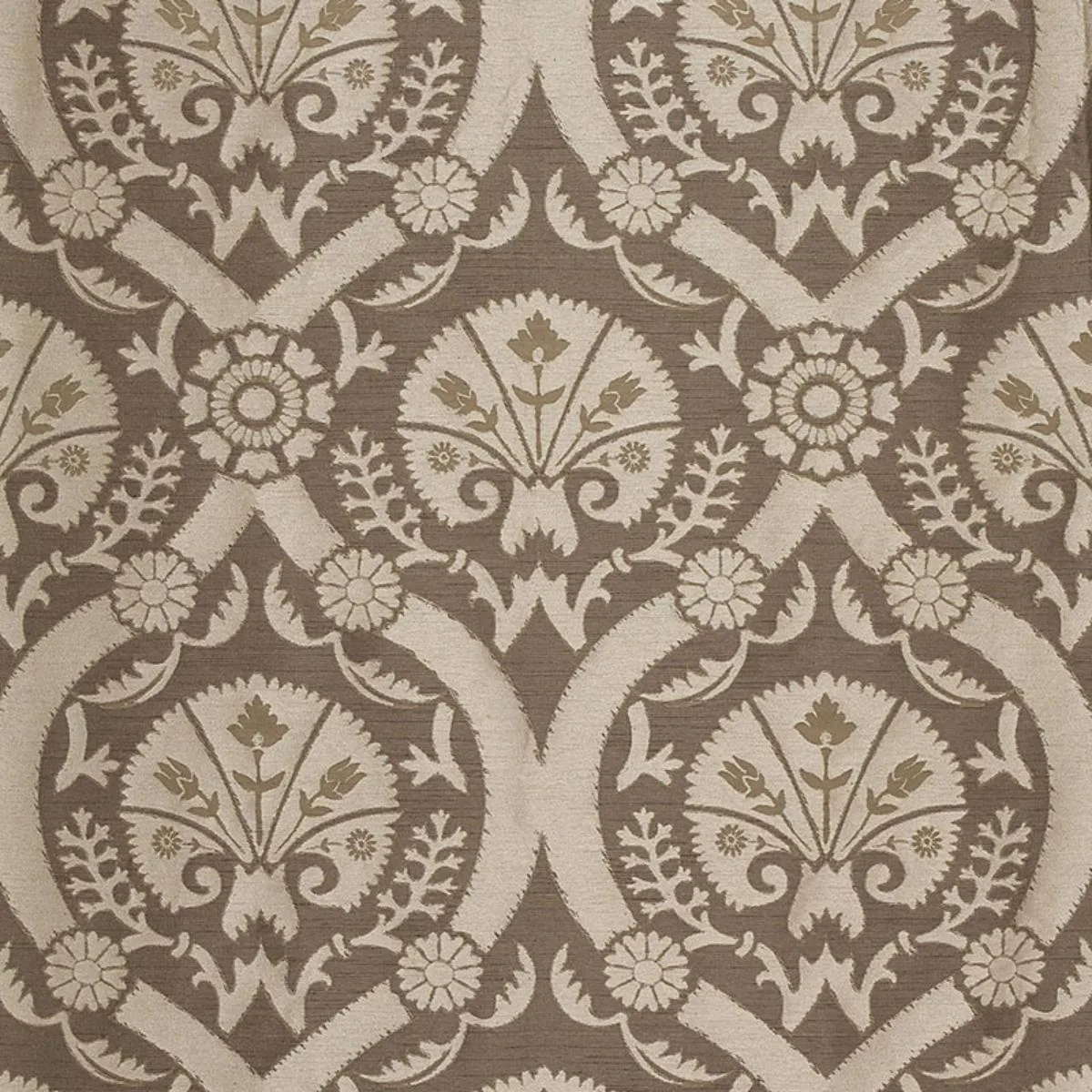 65772 Taza Damask Chanterelle Fabric