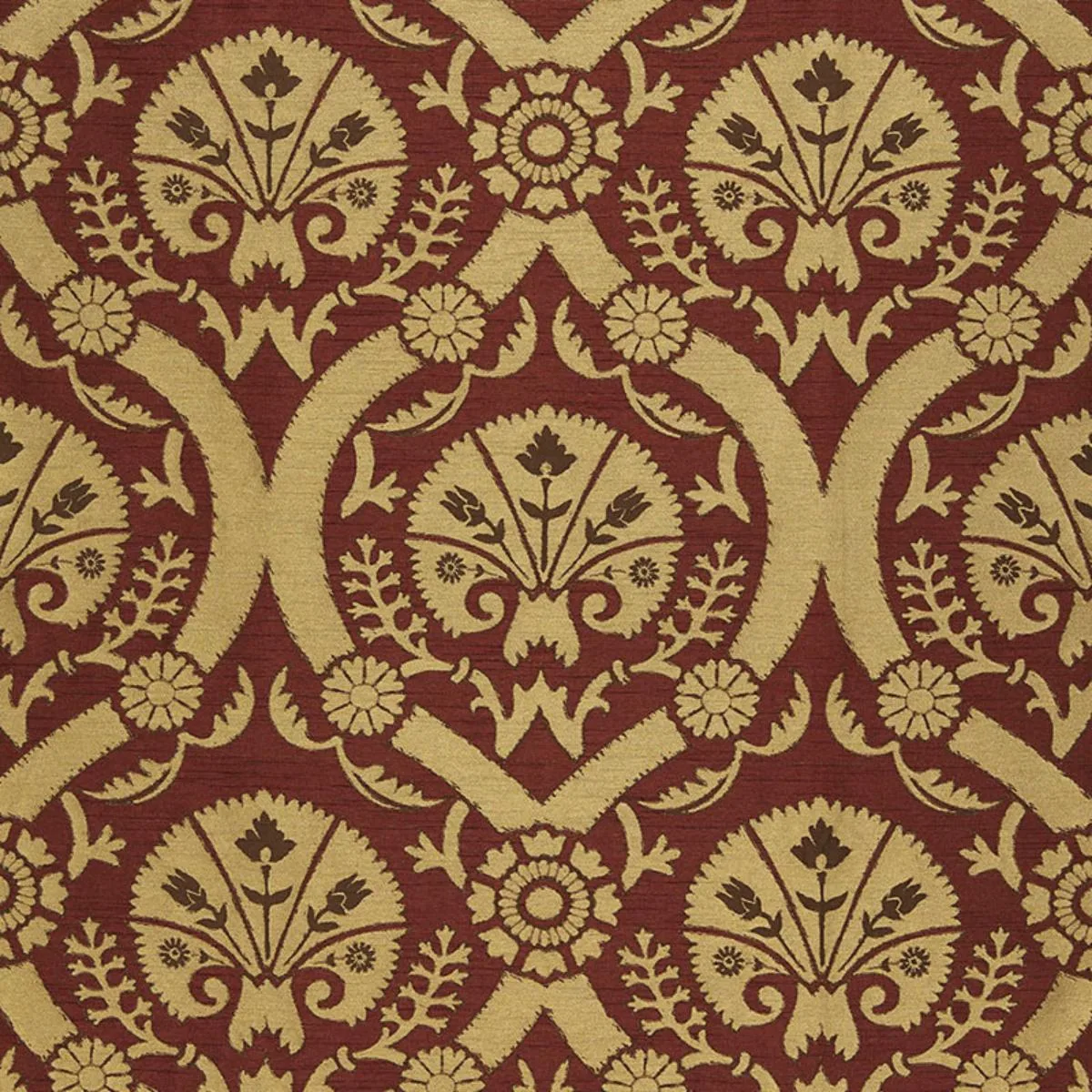 65771 Taza Damask Spice Fabric