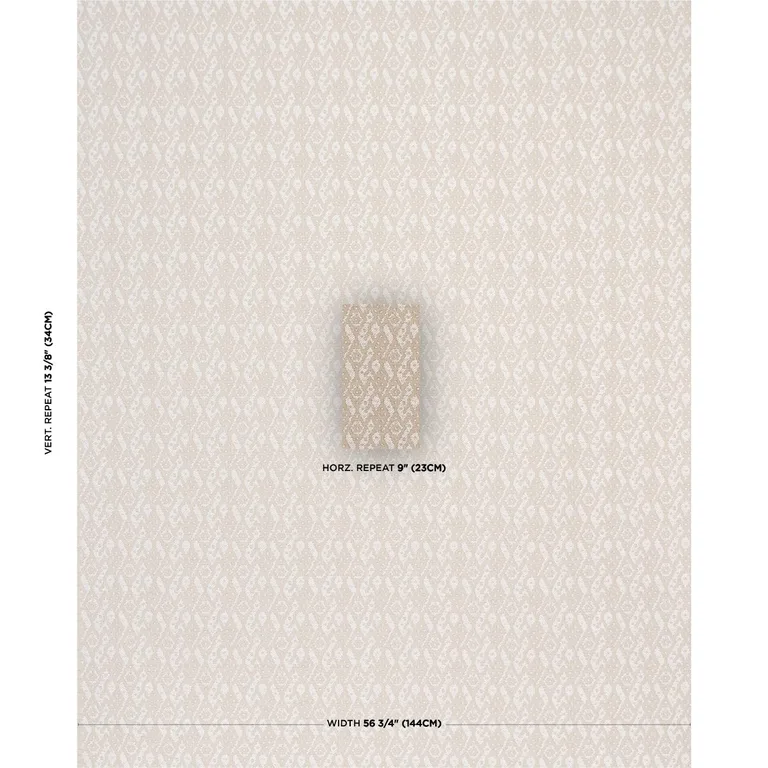 Schumacher 86270 Tazzie Performance Sand fabric swatch