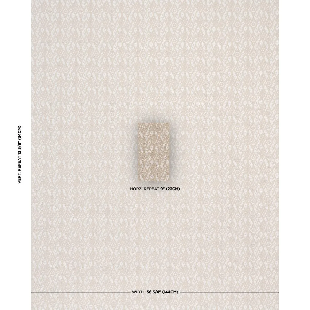 Schumacher 86270 Tazzie Performance Sand fabric swatch