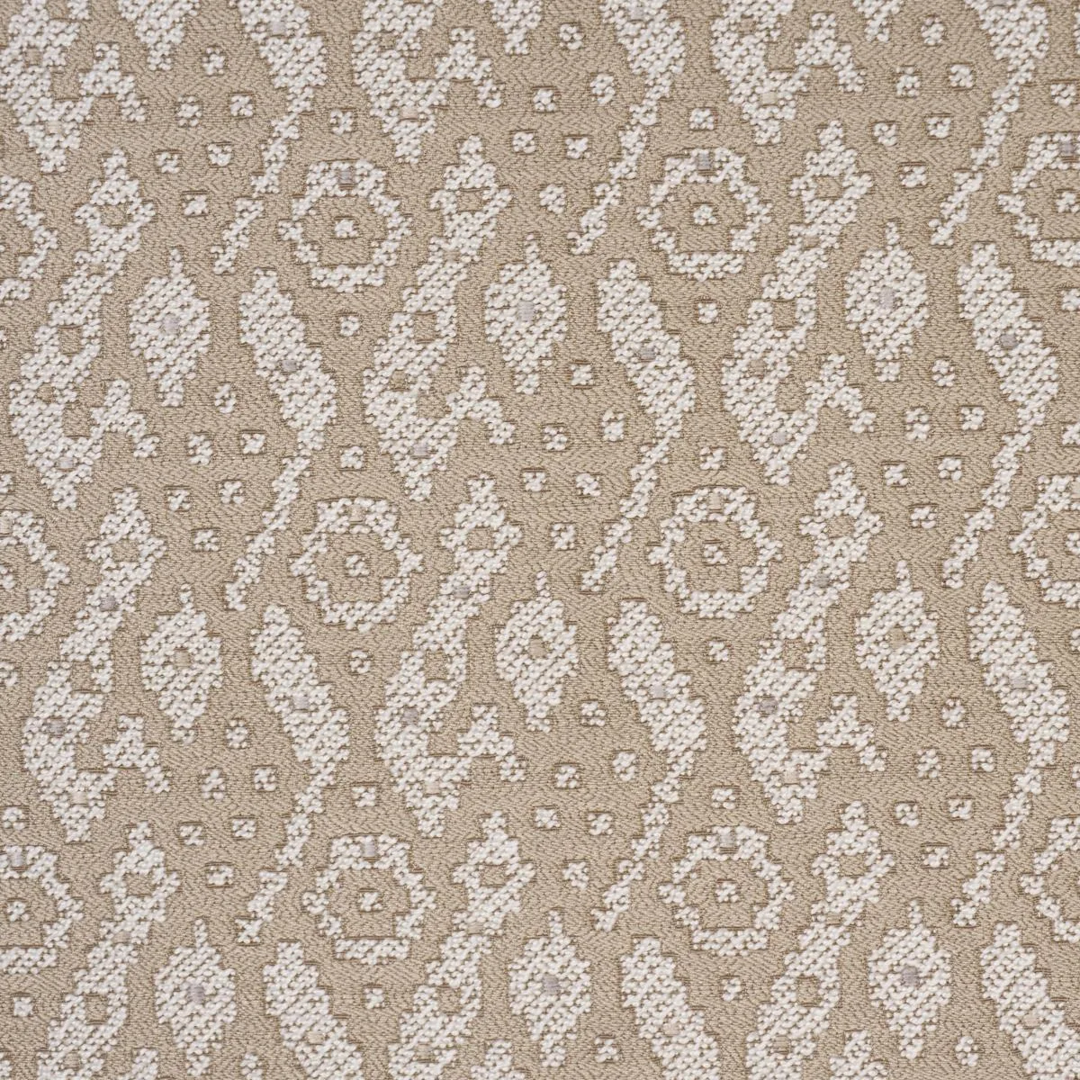 Schumacher 86270 Tazzie Performance Sand fabric swatch