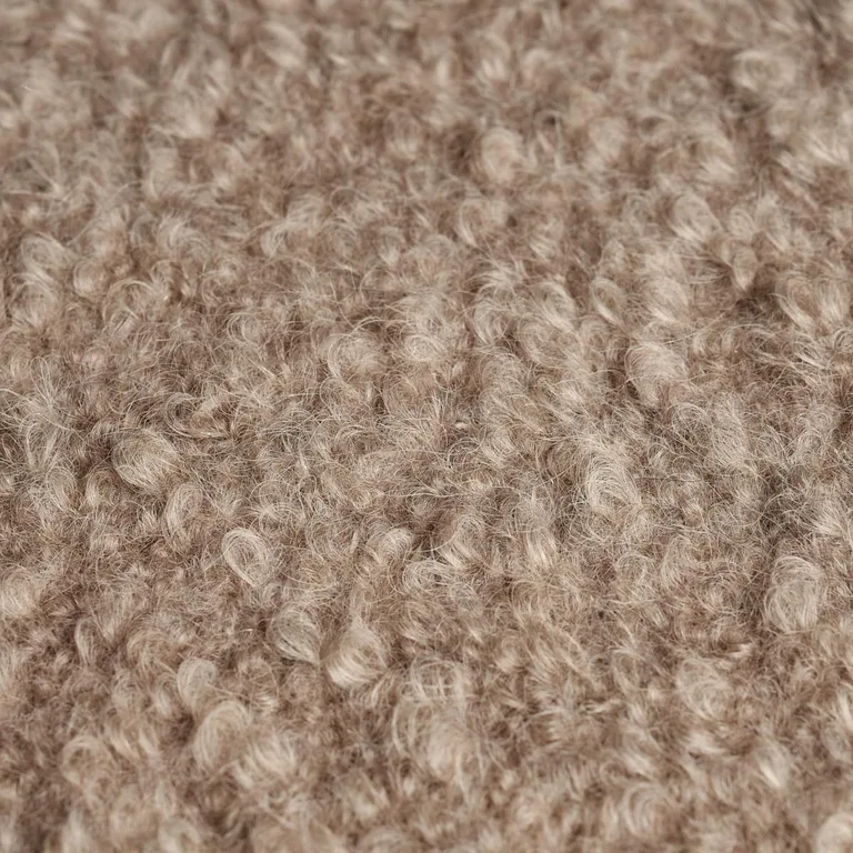 Schumacher 82062 Teddy Wool Bouclé Fawn fabric swatch