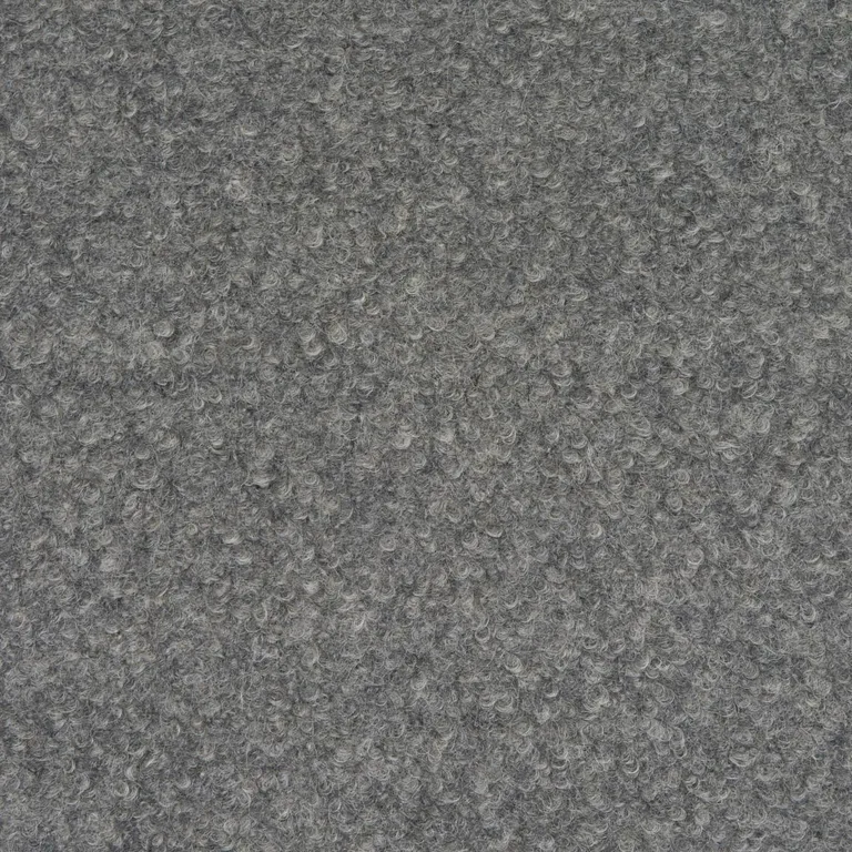 Schumacher 82061 Teddy Wool Bouclé Grey fabric swatch