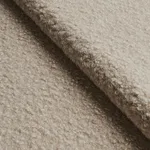 Schumacher 82060 Teddy Wool Bouclé Rabbit fabric swatch