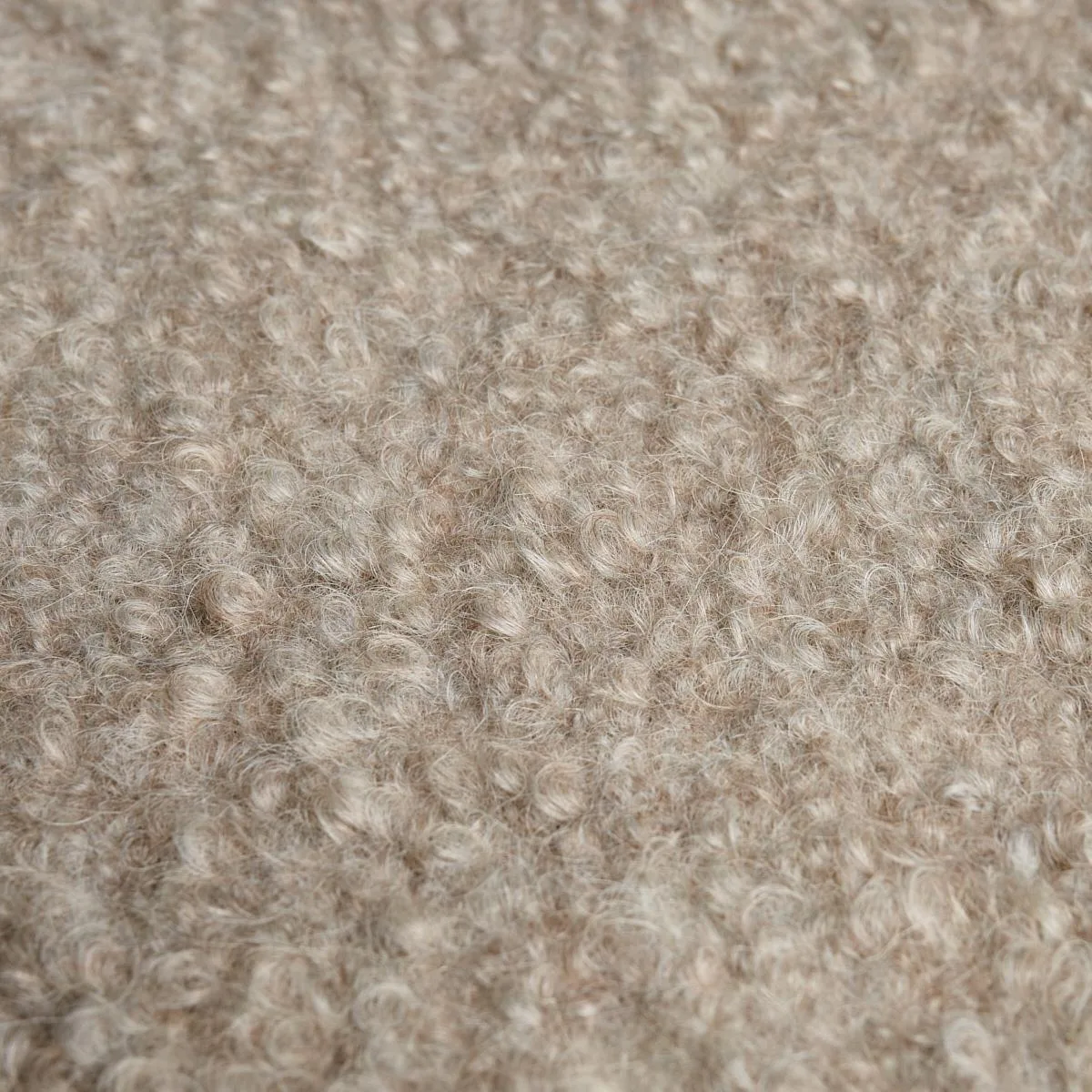 Schumacher 82060 Teddy Wool Bouclé Rabbit fabric swatch