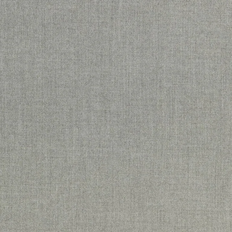 Schumacher 66792 Telluride Wool Herringbone Oxford Grey fabric swatch