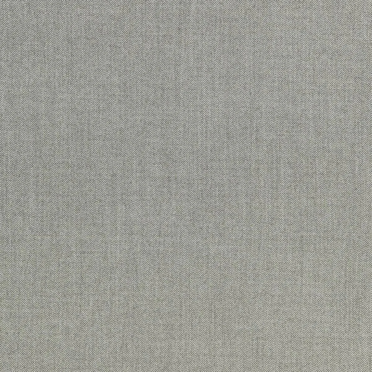 Schumacher 66792 Telluride Wool Herringbone Oxford Grey fabric swatch