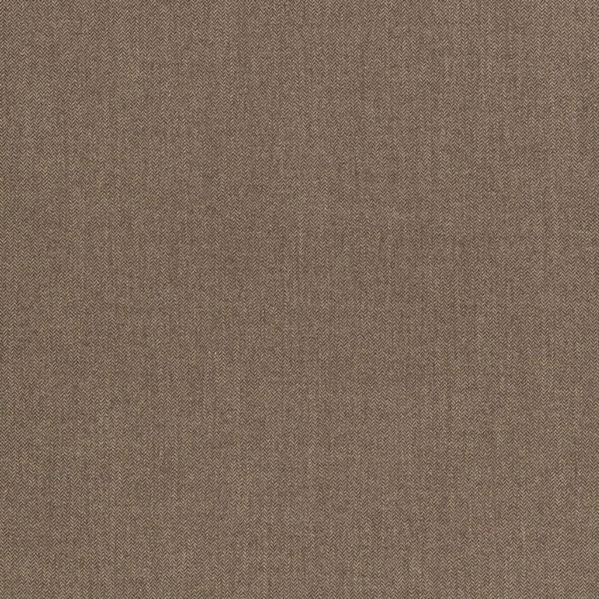 Schumacher 66790 Telluride Wool Herringbone Sable fabric swatch