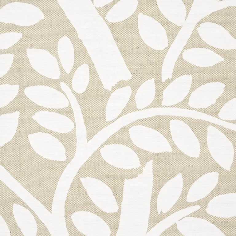 Schumacher 173582 Temple Garden Beaches fabric swatch