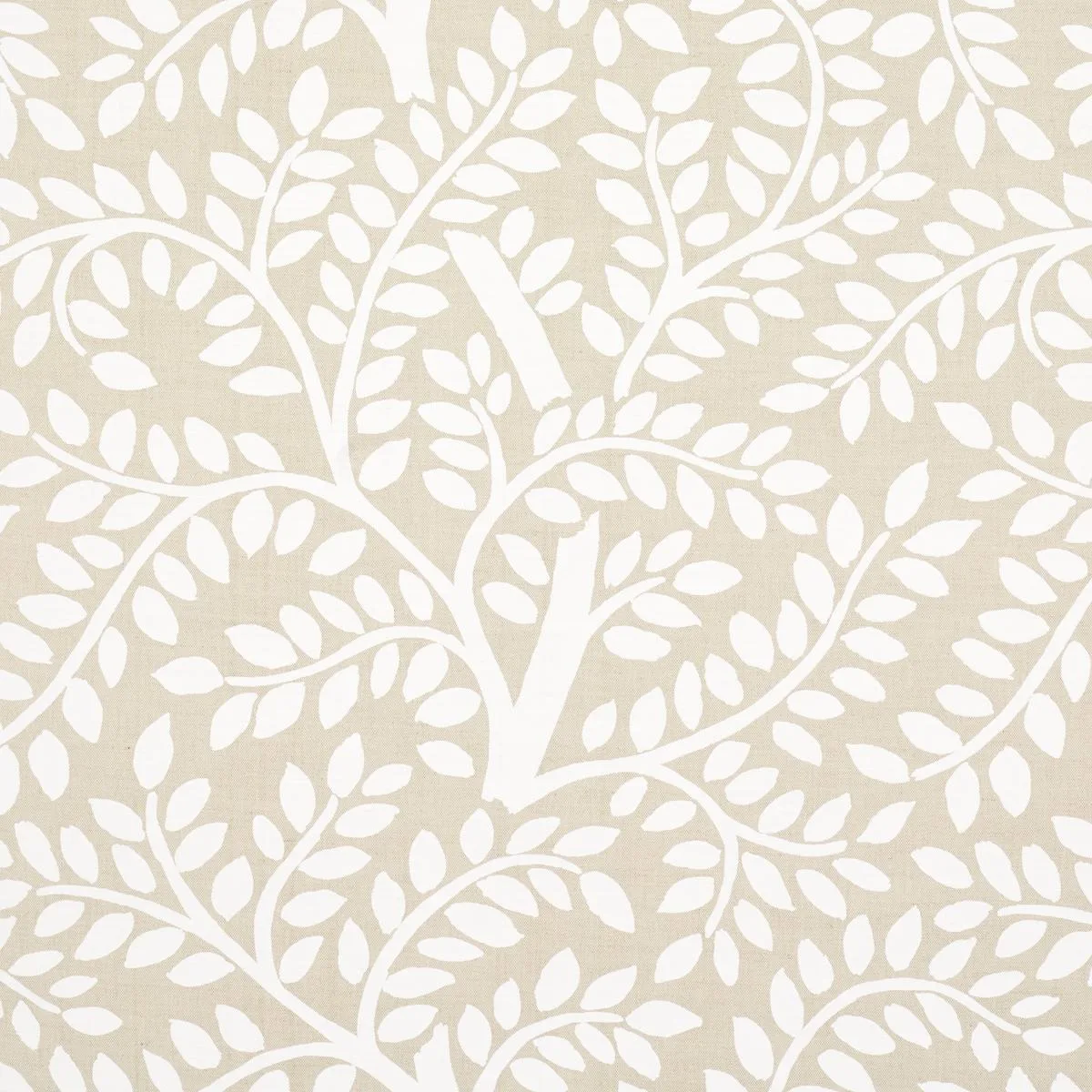 Schumacher 173582 Temple Garden Beaches fabric swatch