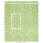 Schumacher 179501 Temple Garden Ii Green fabric swatch
