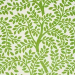 Schumacher 179501 Temple Garden Ii Green fabric swatch