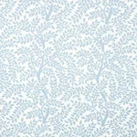 Schumacher 179503 Temple Garden Ii Sky On Ivory fabric swatch