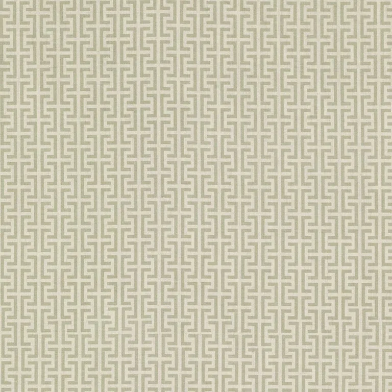 Schumacher TEMP006 Temple Sage fabric swatch
