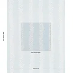 Schumacher 181670 Tendril Stripe Indoor/Outdoor Sky fabric swatch