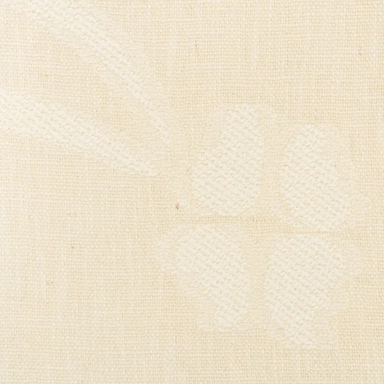Schumacher 73300 Terra Parchment fabric swatch