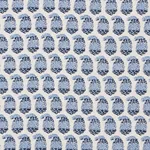 Schumacher 182060 Terry Blue & Navy fabric swatch