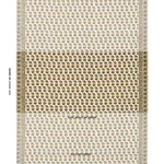 Schumacher 182062 Terry Ochre & Green fabric swatch
