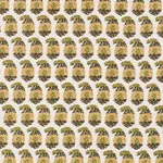 Schumacher 182062 Terry Ochre & Green fabric swatch