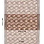Schumacher 182061 Terry Red & Navy fabric swatch