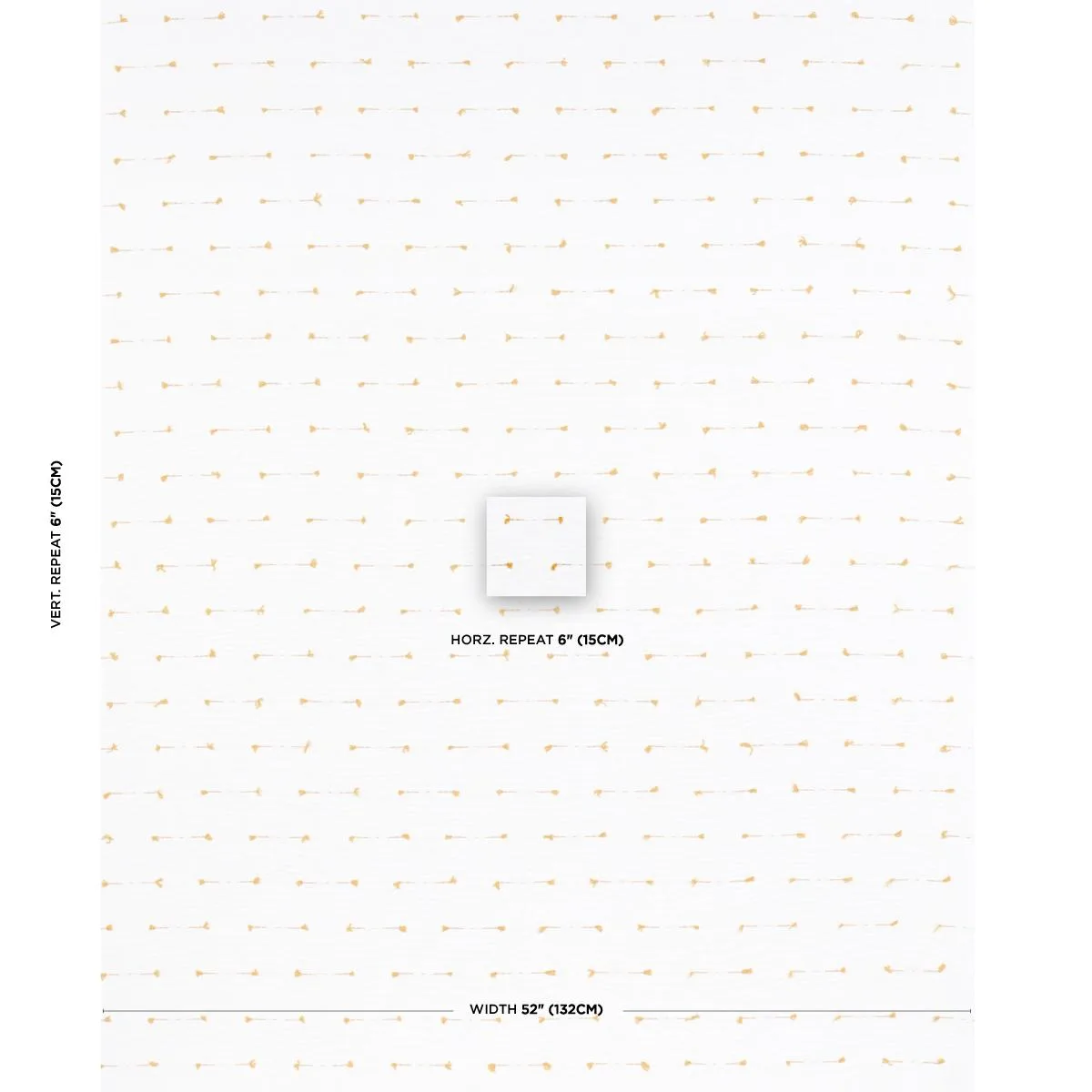 Schumacher 72573 Teton Maize fabric swatch