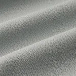 Schumacher 87302 Textured Vegan Leather Fog fabric swatch