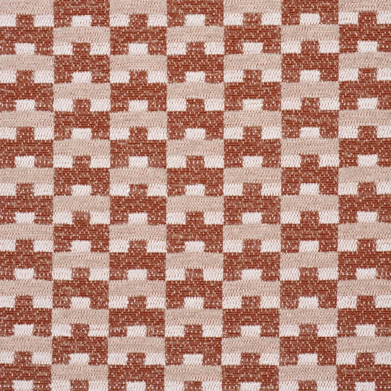 Schumacher 87663 Thatcher Performance Brick fabric swatch