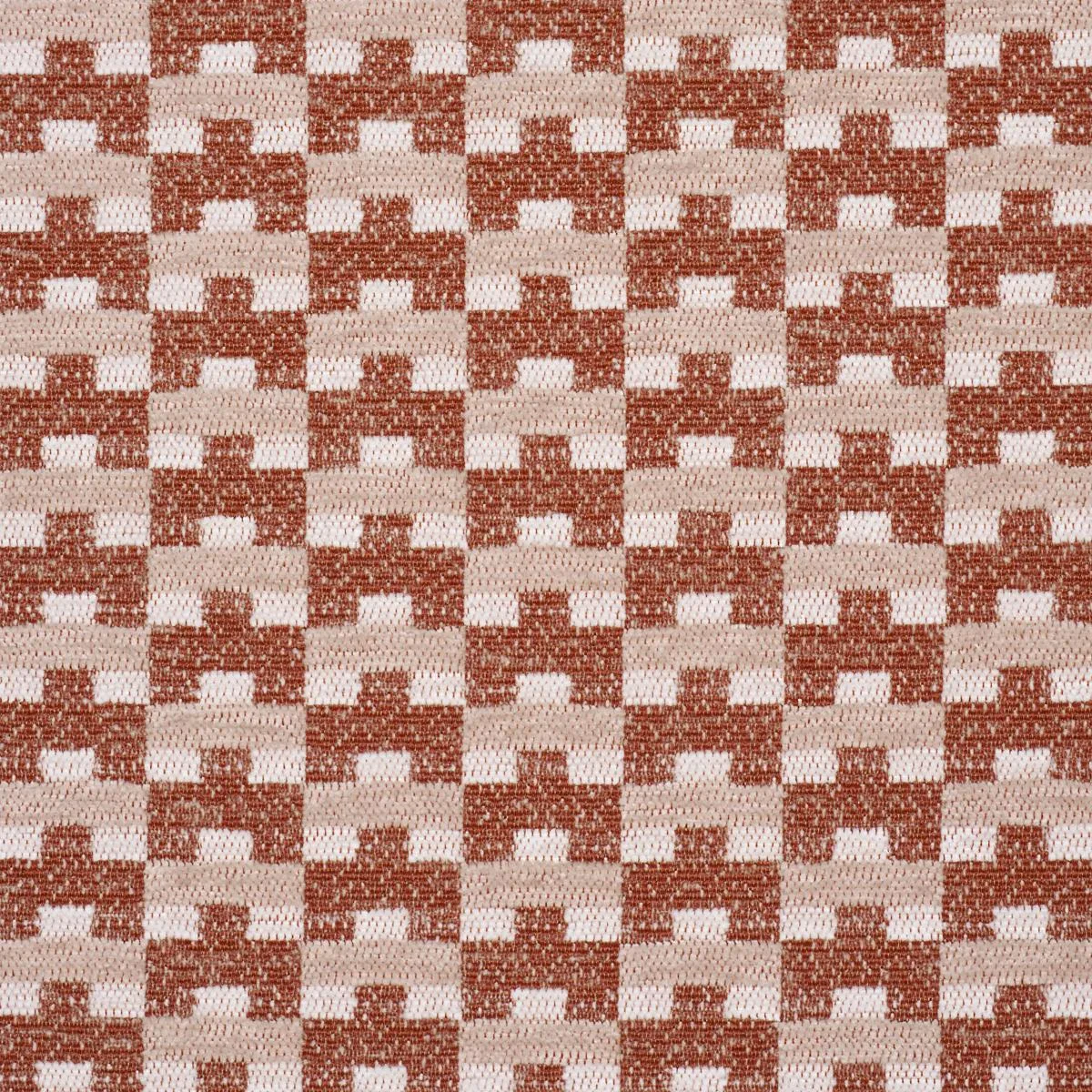 Schumacher 87663 Thatcher Performance Brick fabric swatch