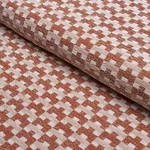 Schumacher 87663 Thatcher Performance Brick fabric swatch